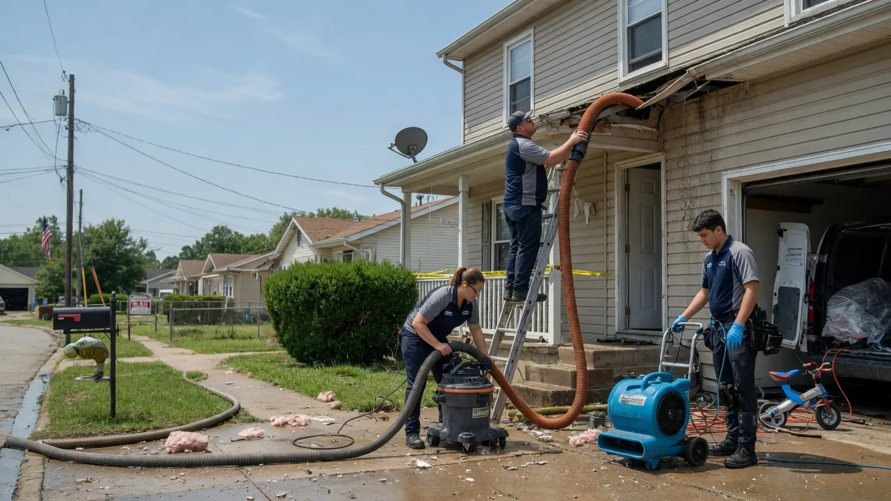 Water Damage Restoration in Elkins, AR near me